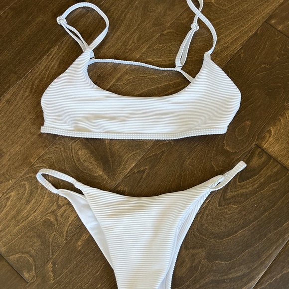 Full Tilt Ribbed Bikini Set - Picture 2 of 4